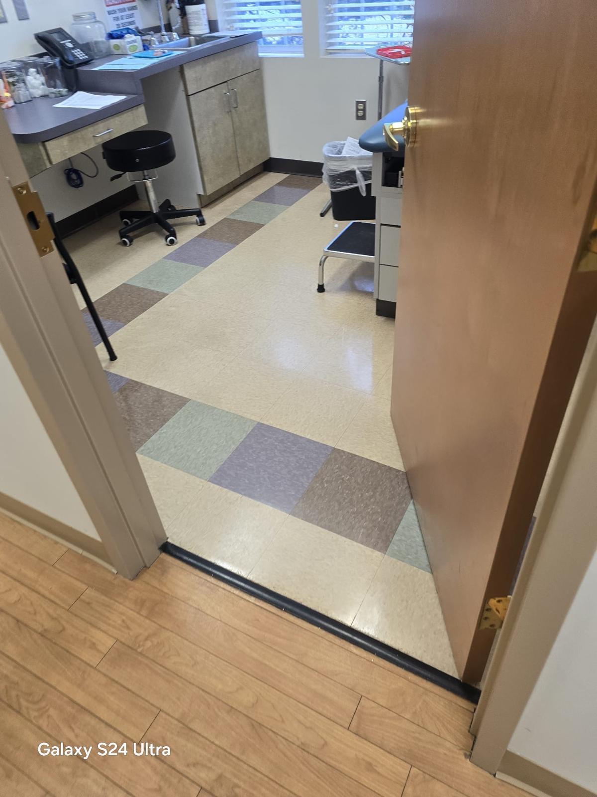 medical facility cleaning